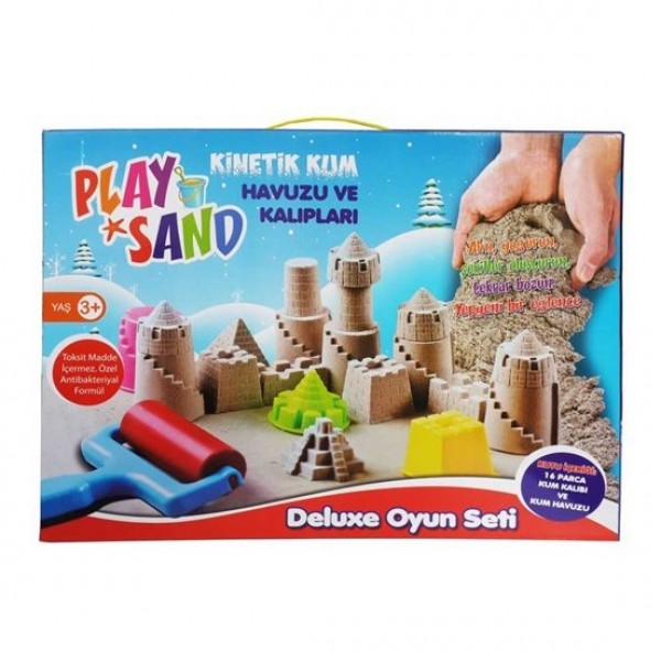 Play Sand Kinetik Kum Havuzu Ve Kalıpları