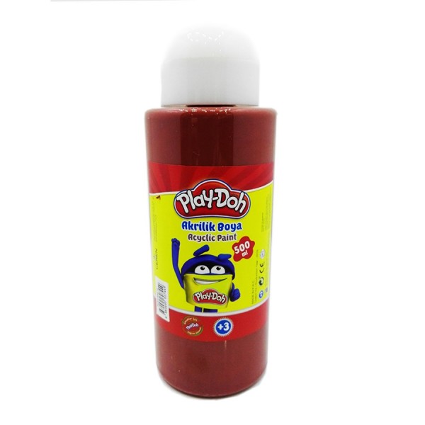 PLAY-DOH AKRİLİK BOYA 500 ML. KAHVERENGİ
