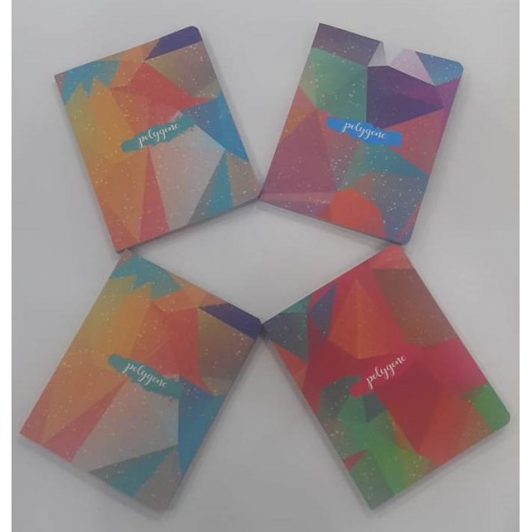 KESKİN  BİND-NOTE 13X16,5 80YP.ÇİZGİLİ POLYGONE DEFTER