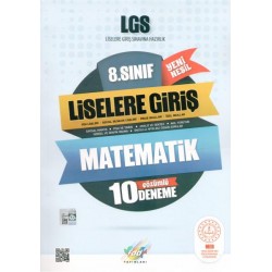 FDD LGS 8.Sınıf Matematik 10 Çözümlü Deneme
