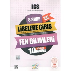 FDD LGS 8.Sınıf Fen Bilimleri Çözümlü 10 Deneme