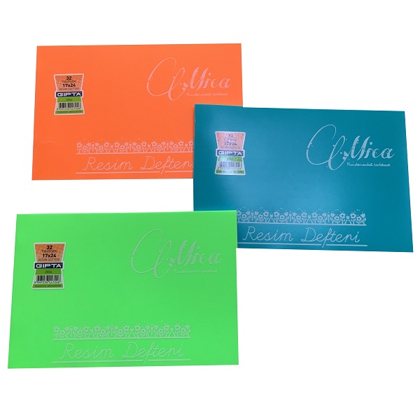 GIPTA MICA PP KAP. RESİM DEFTERİ 25X35 32 YAPRAK