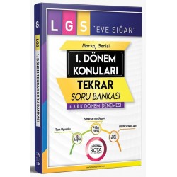 Rota LGS Eve Sığar 1.Dönem Konuları Tekrar Soru Bankası