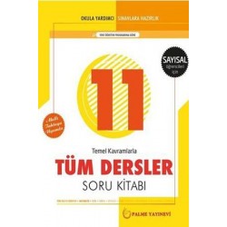 11. Sınıf Sayısal Tüm Dersler Soru Bankası Palme Yayınevi