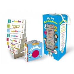 İngilizce Destekli Bilgi Dolu Minik Kütüphanem (9 Kitap - Mavi Kutu)