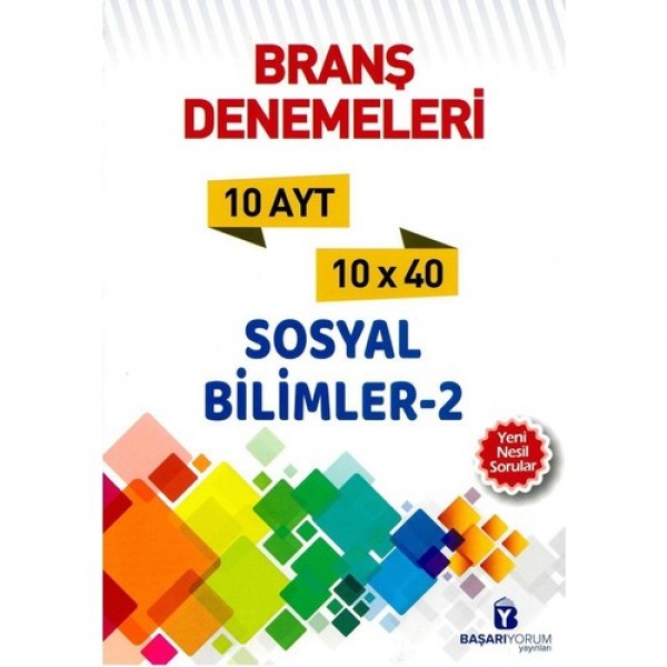 Başarıyorum Yayınları AYT Sosyal Bi̇li̇mler 2 Deneme Başarıyorum Yayınları AYT Sosyal Bi̇li̇mler 2 Deneme
