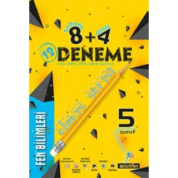 Startfen Yayınları 5. Sınıf Fen Bilimleri 8 + 4 Elmas Serisi Deneme