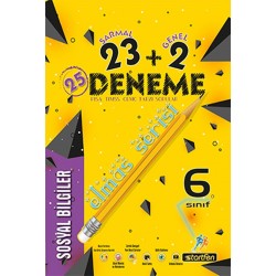 Startfen Yayınları 6. Sınıf Sosyal Bilgiler 23 + 2 Elmas Serisi Deneme