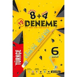 Startfen 6. Sınıf Deneme Türkçe 8 + 4 Elmas Serisi