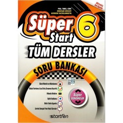 Startfen 6. Sınıf Tüm Dersler Süperstart Soru Bankası
