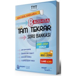 Başarıyorum Yayınları TYT 8 Adımda Tam Tekrar Soru Bankası