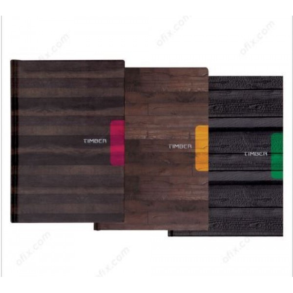 Keskin Color  Defter Timber Sert Kapak Ciltli Çizgisiz 120 Yaprak 14x20 Cm