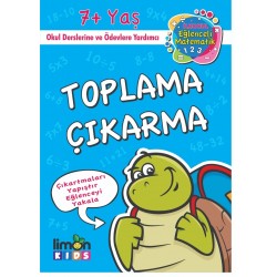 İlk Okul Eğlenceli Matematik Çıkartmalı Toplama Çıkarma