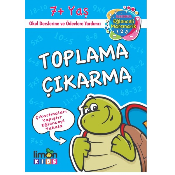 İlk Okul Eğlenceli Matematik Çıkartmalı Toplama Çıkarma İlk Okul Eğlenceli Matematik Çıkartmalı Toplama Çıkarma