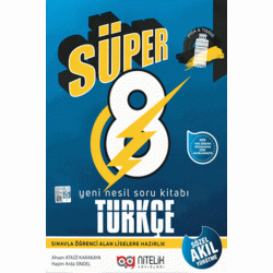 8.Sınıf Yeni Nesil Türkçe Soru Kitabı Nitelik Yayınları