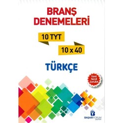 Başarıyorum Yayınları TYT Türkçe 10 Deneme