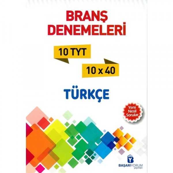 Başarıyorum Yayınları TYT Türkçe 10 Deneme Başarıyorum Yayınları TYT Türkçe 10 Deneme