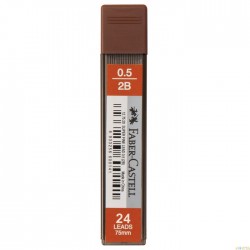 Faber-Castell Min Süper Fine Lead 2B 75 MM 0.5 MM