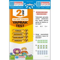 2.SINIF TÜM DERSLER YAPRAK TEST EVRENSEL İLETİŞİM YAYINLARI