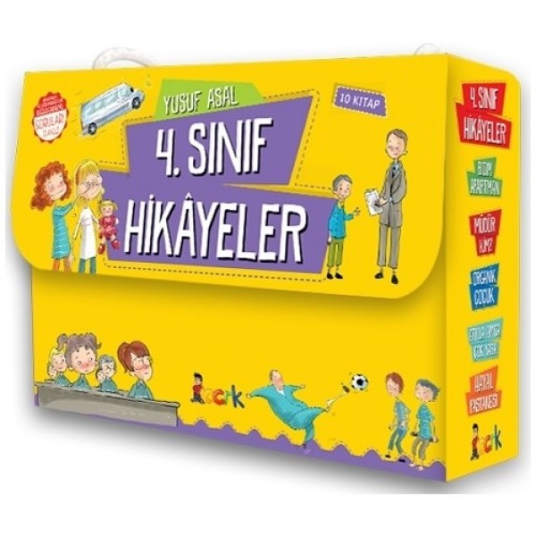 4. Sınıf Hikayeler (10 Kitap Set) + Soru Kitapçığı
